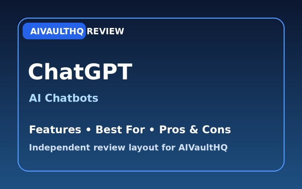 ChatGPT AI tool review