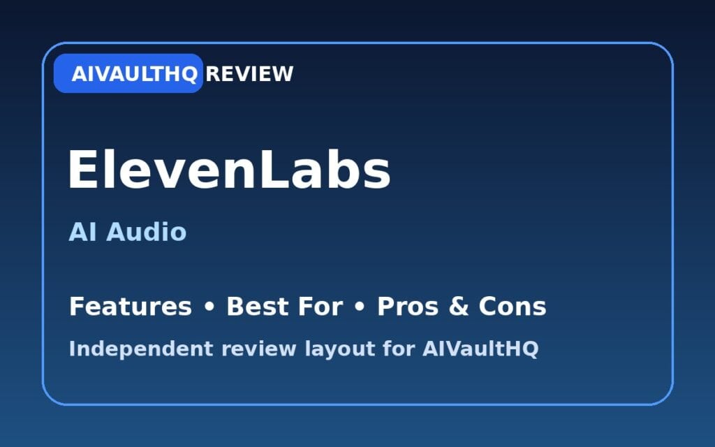 ElevenLabs AI tool review