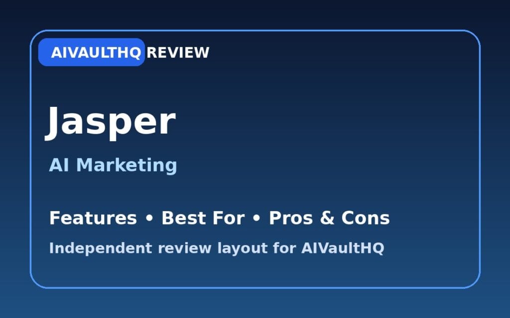 Jasper AI tool review
